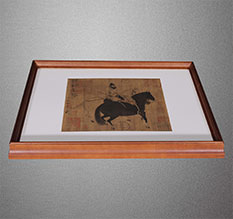 诏安书画装裱配框服务案例